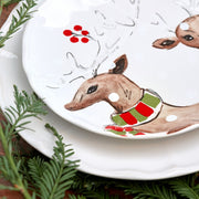 Casafina - Deer Friends Salad plate set/4 - Limolin 