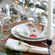 Casafina - Deer Friends Salad plate set/4 - Limolin 