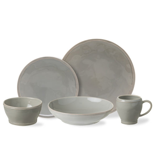 Casafina - Fontana Grey 5pc place setting - Limolin 