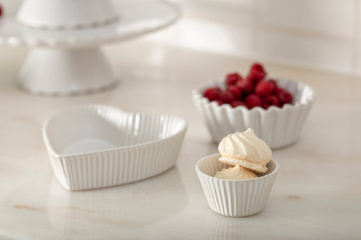 Casafina - Forma White Cupcake dish/ramekin - Limolin 