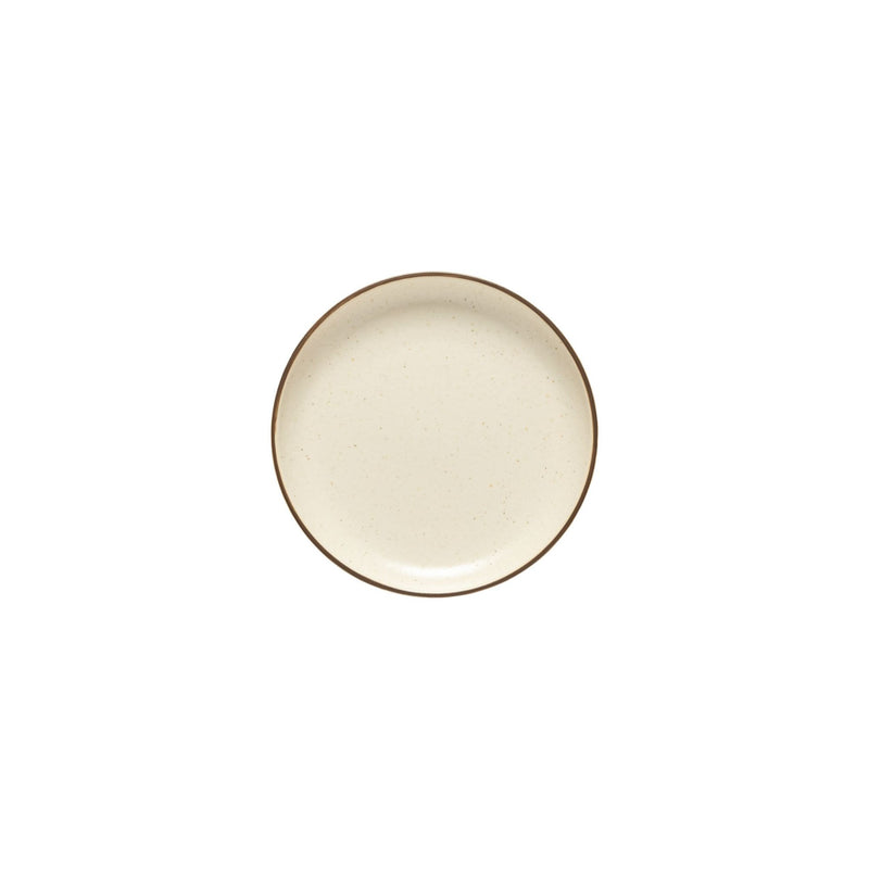 Casafina - Monterosa Cream-Cocoa Appetizer/bread plate - Limolin 