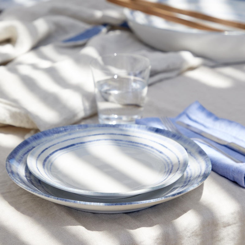 Casafina - Nantucket White Dinner plate (Set of 6) - Limolin 