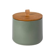 Casafina - Pacifica Canister w/oak lid 20cm - Limolin 