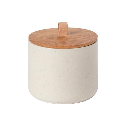 Casafina - Pacifica Canister w/oak lid 20cm - Limolin 
