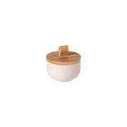Casafina - Pacifica Salt Cellar w/Oak lid - Limolin 