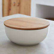Casafina - Pacifica Serving Bowl with oak lid - Limolin 