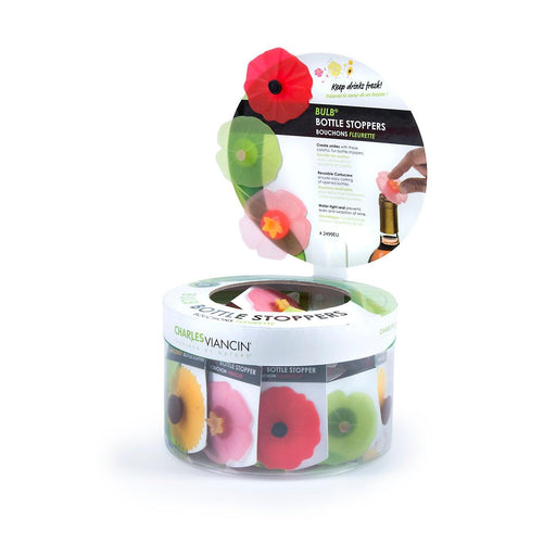 Charles Viancin - Floral Bulb Wine Stopper (24-Piece) - Limolin 