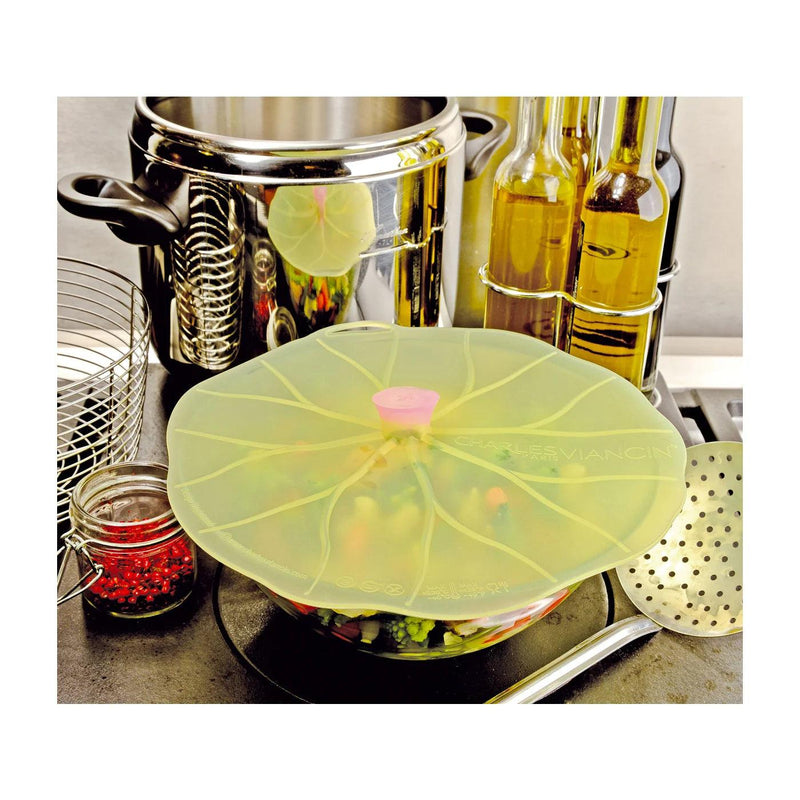 Charles Viancin - Floral Lilypad Silicone Lid 23Cm/9 - Limolin 
