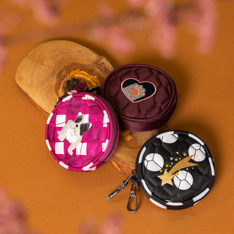 LUG - Embroidered Circle Pouch