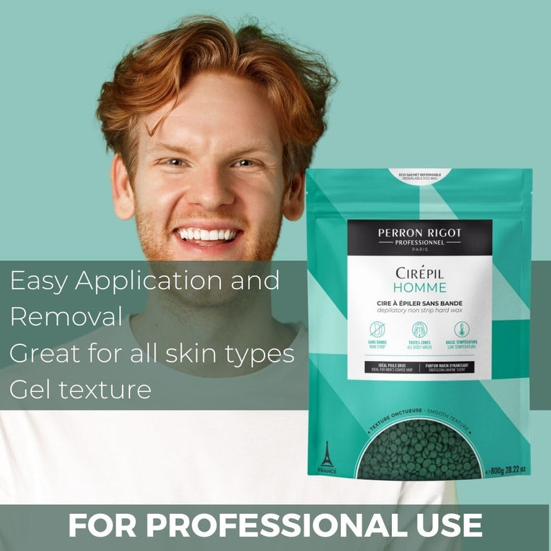 Cirepil - Cirepil Pearl Hard Wax Men 800g + - Limolin 