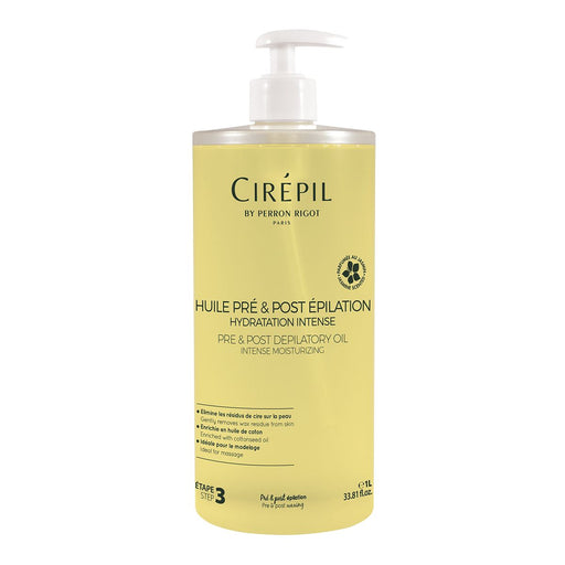 Cirepil - Pre & Post Depilatory Jasmine Scented Oil 1 Liter - Limolin 