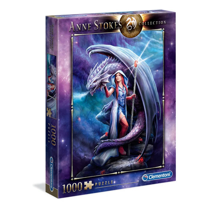 Clementoni - 1000-Piece Puzzle (Stokes-Dragon Mage) - Limolin 