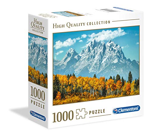 Clementoni - 1000Pc Hqc - Grand Teton In Fall - Square Box Ml - Limolin 