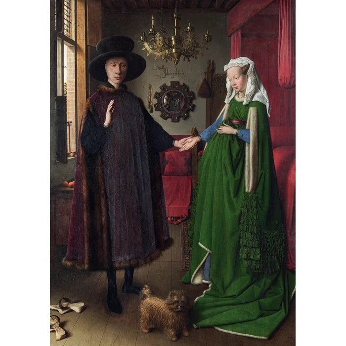 Clementoni - 1000Pc Museum - Van Eyck - Arnolfini And Wife - Limolin 