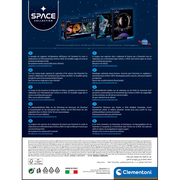 Clementoni - 1000Pc Space - Lost In Space Ml - Limolin 