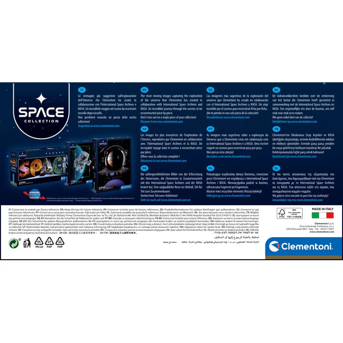 Clementoni - 1000Pc Space Panorama - Nasa Space Ml - Limolin 