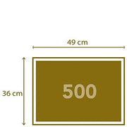 Clementoni - 500-Piece Puzzle (Chiot Chocolat) - Limolin 