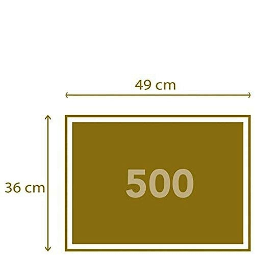 Clementoni - 500-Piece Puzzle (Chiot Chocolat) - Limolin 