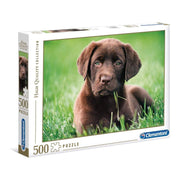 Clementoni - 500-Piece Puzzle (Chiot Chocolat) - Limolin 