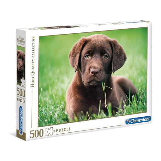 Clementoni - 500-Piece Puzzle (Chiot Chocolat) - Limolin 