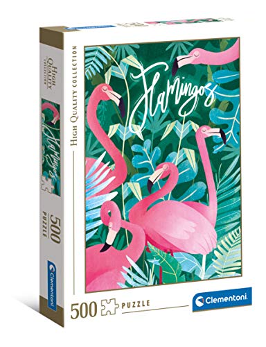 Clementoni - 500Pc Hqc - Flamingos Ml - Limolin 
