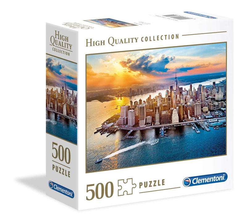 Clementoni - 500Pc Hqc - New York - Square Box Ml - Limolin 