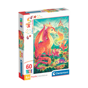 Clementoni - A Dragon Family (60-Piece Puzzle) - Limolin 