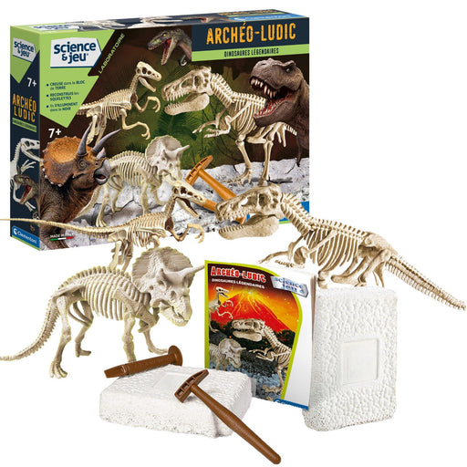 Clementoni - ARCHEO LUDIC - LEGENDARY DINOSAURS - Limolin 