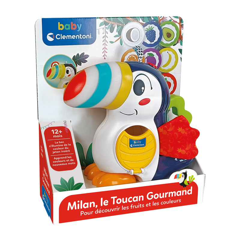 Clementoni - BABY CLEMMY: MILAN, LE TOUCAN GOURMAND - Limolin 