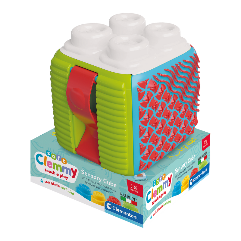 Clementoni - BABY CLEMMY: SENSORY CUBE - Limolin 