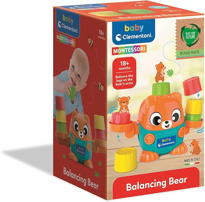 Clementoni - BABY MONTESSORI: BALANCE BEAR - Limolin 