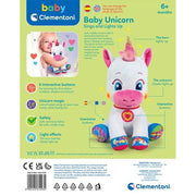 Clementoni - Baby Unicorn Plush (FR) - Limolin 