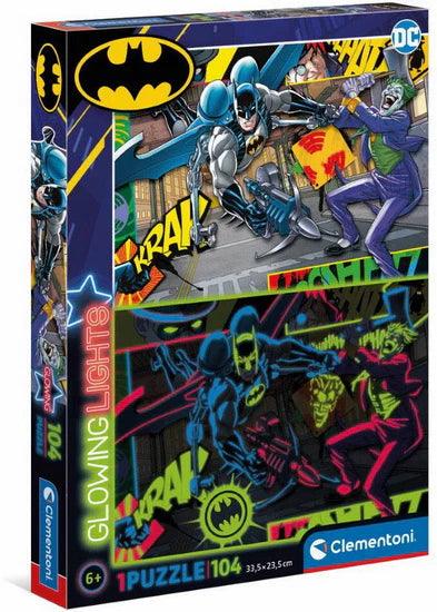 Clementoni - Batman - Glowing Batman vs Joker (104-Piece Puzzle) - Limolin 
