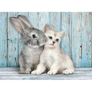 Clementoni - Cat & Bunny (500-Piece Puzzle) - Limolin 