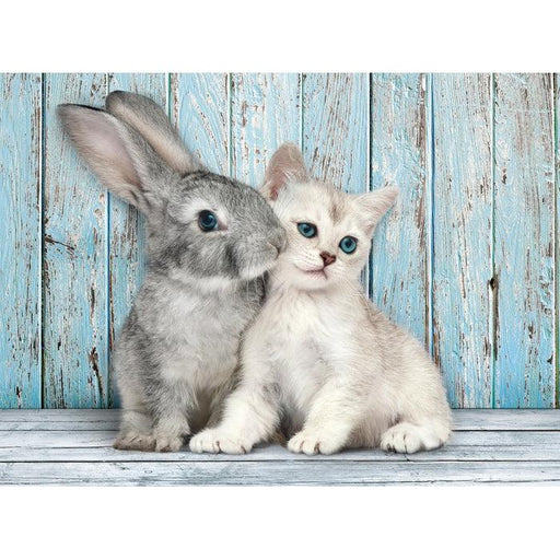 Clementoni - Cat & Bunny (500-Piece Puzzle) - Limolin 