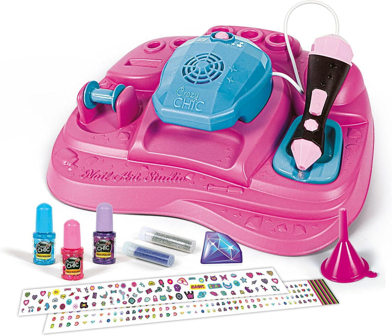 Clementoni - Crazy Chic - Nail Art Studio - Limolin 