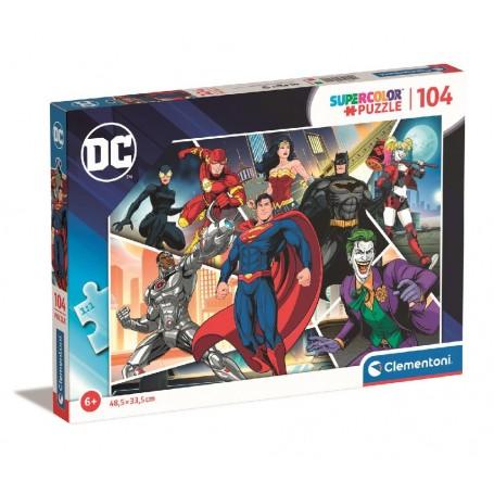 Clementoni - DC Comics - Justice League And Villains (104-Piece Puzzle) - Limolin 