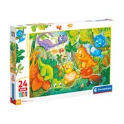 Clementoni - Dinos Happy Oasis (24-Piece Puzzle) - Limolin 
