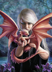Clementoni - Dragonkin - Anne Stokes (1000-Piece Puzzle) - Limolin 