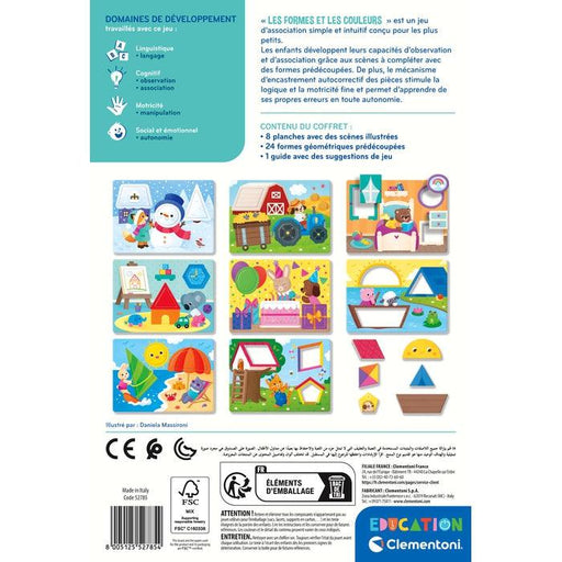 Clementoni - Educaiton: Les Formes Et Les Couleurs - Limolin 