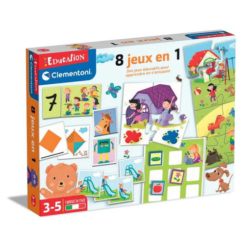 Clementoni - Education: 8 Jeux En 1 (FR) - Limolin 