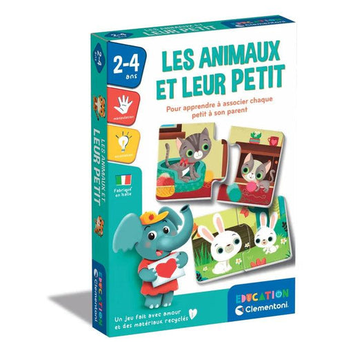 Clementoni - Education: Les Animaux Et Leurs Petits (FR) - Limolin 