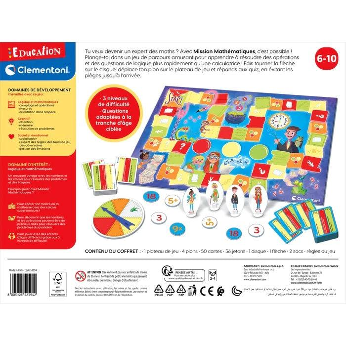 Clementoni - Education - Mission Mathematiques (FR) - Limolin 