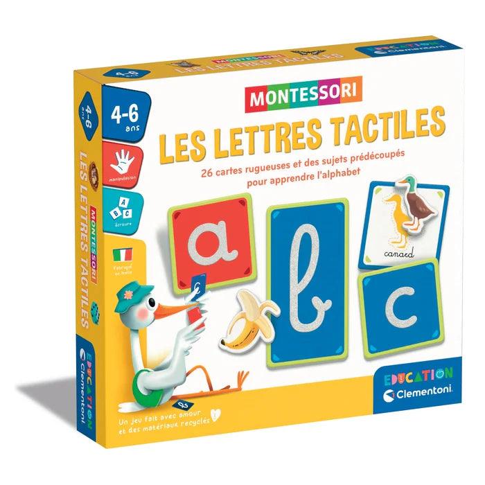Clementoni - Education: Montessori - Les Lettres Tactiles (FR) - Limolin 