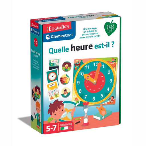 Clementoni - Education - Quelle Heure Est - il? (FR) - Limolin 