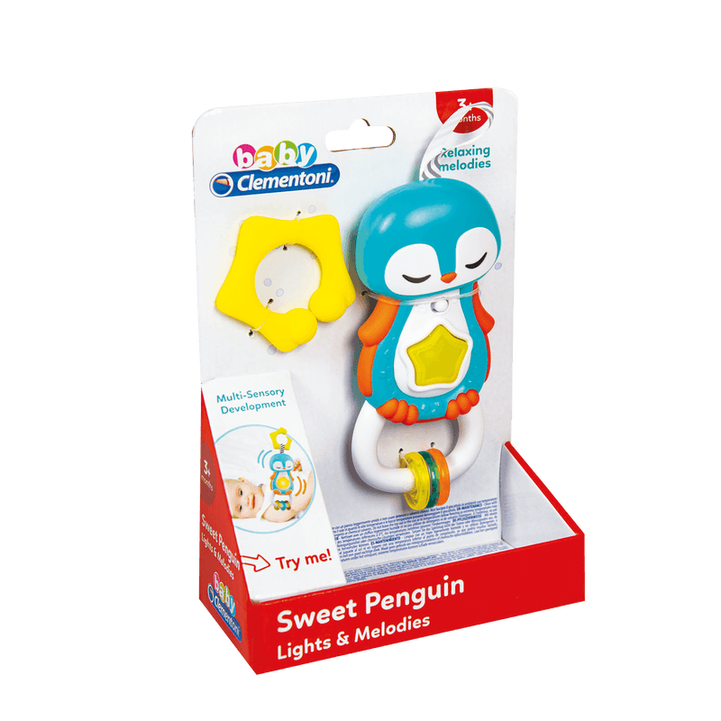 Clementoni - Electronic Rattle Penguin - - Limolin 