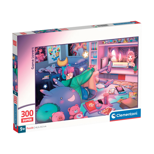 Clementoni - Game Lovers (300-Piece Puzzle) - Limolin 