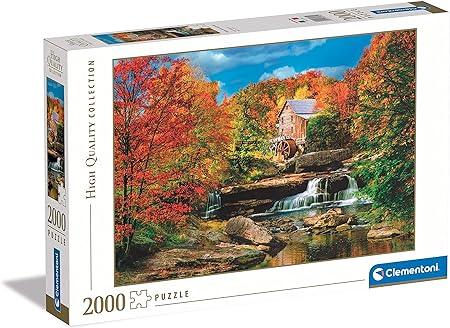 Clementoni - Glade Creek Grist Mill (2000-Piece Puzzle) - Limolin 