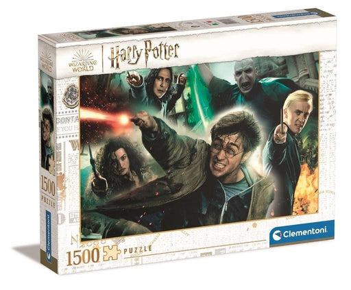 Clementoni - Harry Potter - Fighting (1500-Piece Puzzle) - Limolin 