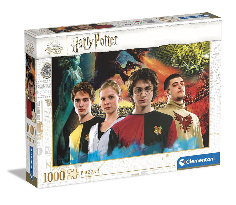 Clementoni - Harry Potter - Tri-Wizard Champions (1000-Piece Puzzle) - Limolin 